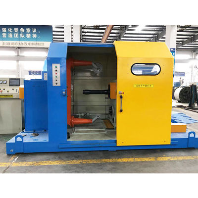 Bom preço. Máquina de torção única de 630 mm PLC Cantilever para equipamento de fabricação de cabos de enxaguamento on-line