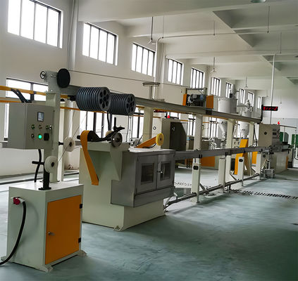 Linha de isolamento de cabo de tecnologia avançada para produção de cabo precisa e consistente